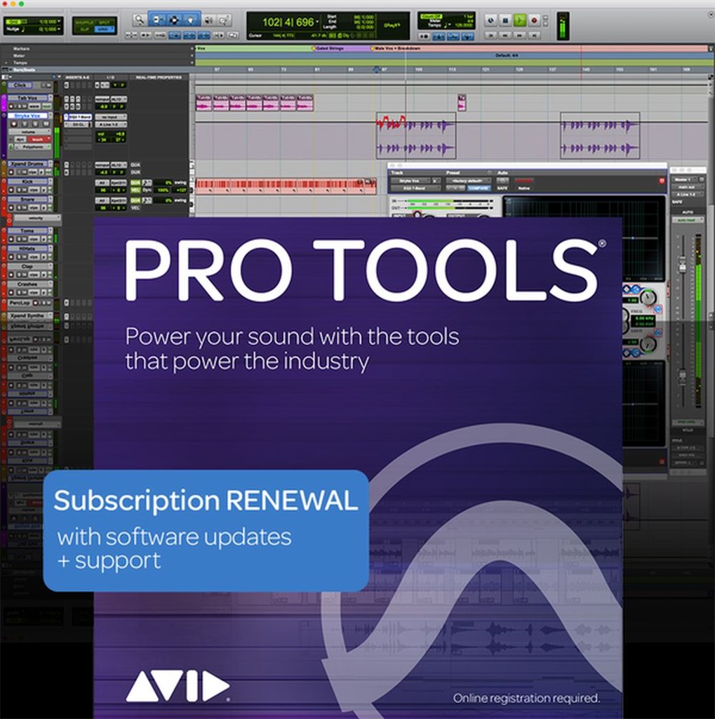 Pro Tools Sub Renewal (Boxed)